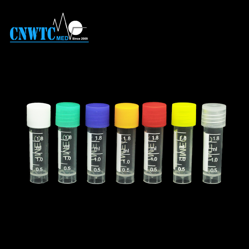 Sterile Urine Container 60ml Red Cap with Label Individual Packing