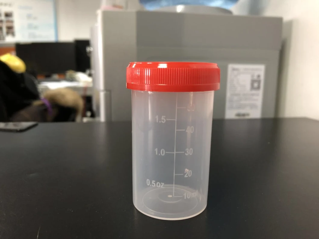 Niet-steriel, steriel, medisch PP-plastic, 60 ml, 60 ml menselijk monster Monstertest urine collection cup containers