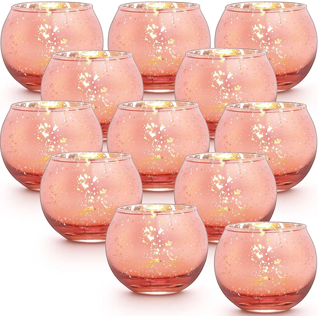 Glass Candle Holder Glass Candle Jars Any Color with Lid 215 Ml Glass Candle Holder