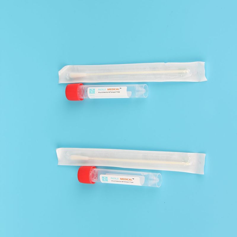 Vtm Viral Transport Tube with Swab 3ml Inactivated Transport Medium