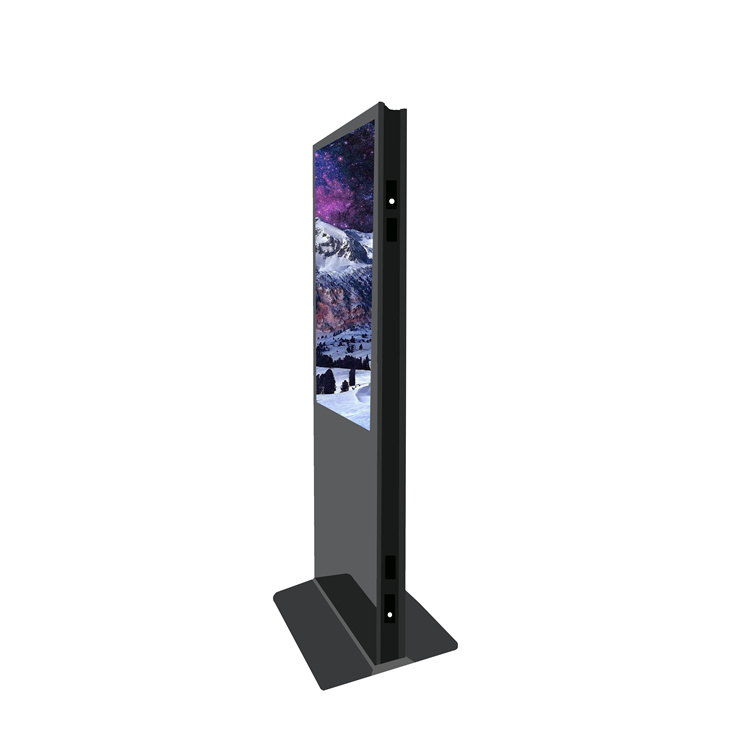 65" Dual Screen Monitor Stand Double Sided LCD Screen, HD Touch Monitor LCD Display