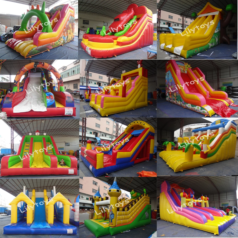 5 Meters High Inflatable Giant Slide, China Inflatable Slide, Inflatable Bouncy Slides
