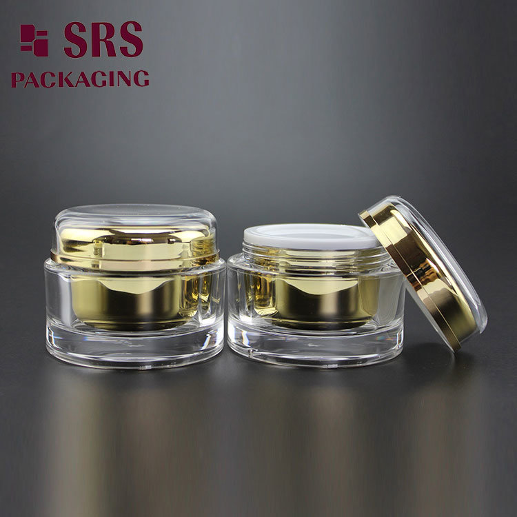 Plastic Cosmetic Packaging 15 Ml 30 Ml 50 Ml Cream Jar Skin Care