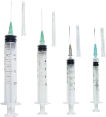 Plastic Luer Slip 1ml 20 Ml 60 Ml Syringe with Needle