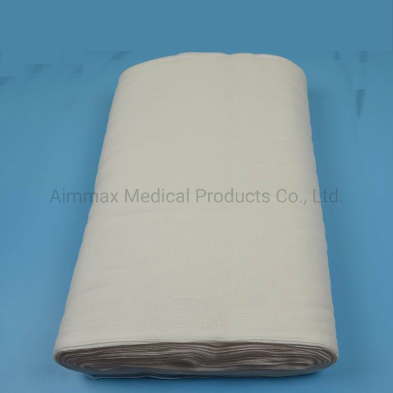 Absorbent Cotton Medical Gauze Roll Sterile or Non-Sterile for Hospital Use