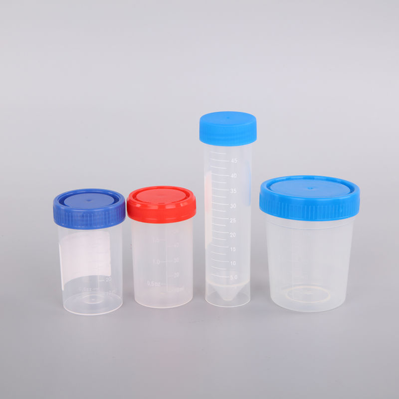 Sterile Plastic Male Urine and Stool Cup Container