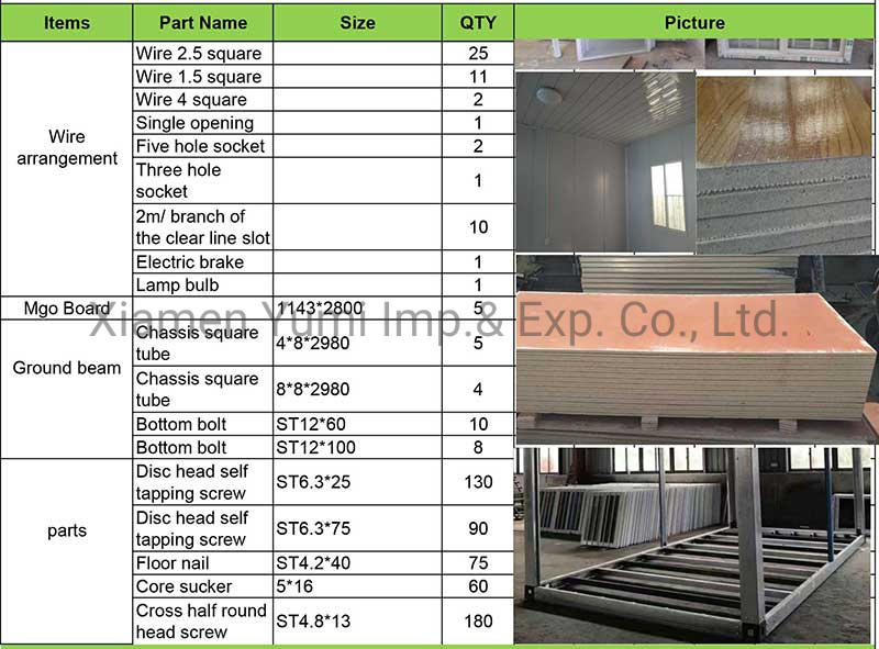 High Quality Mobile Buildings Prefab Expandable Container House for House