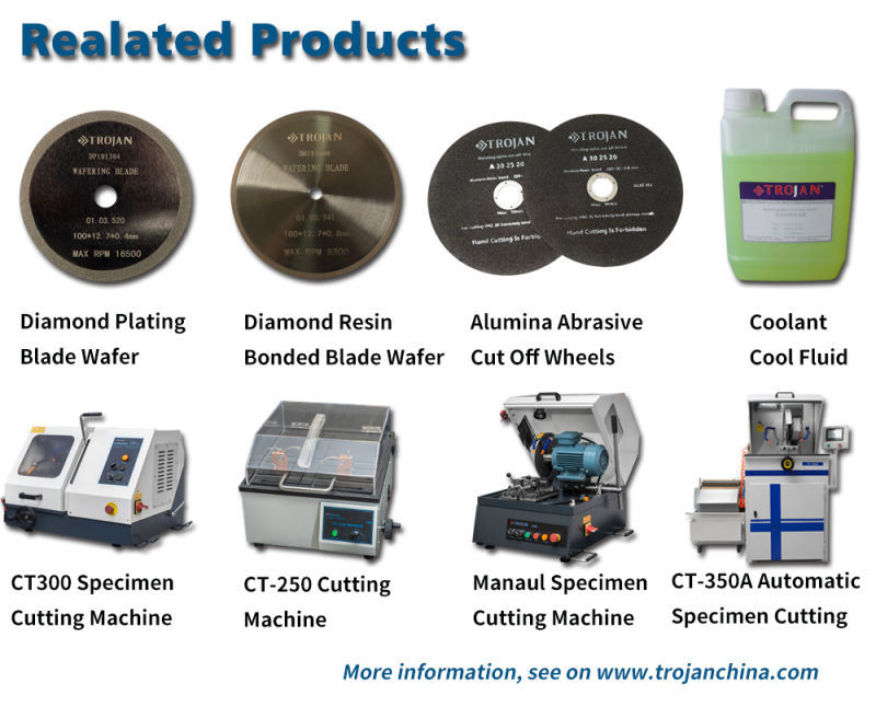 Abrasive Cutter Consumables for Metallography Specimen Sectioning