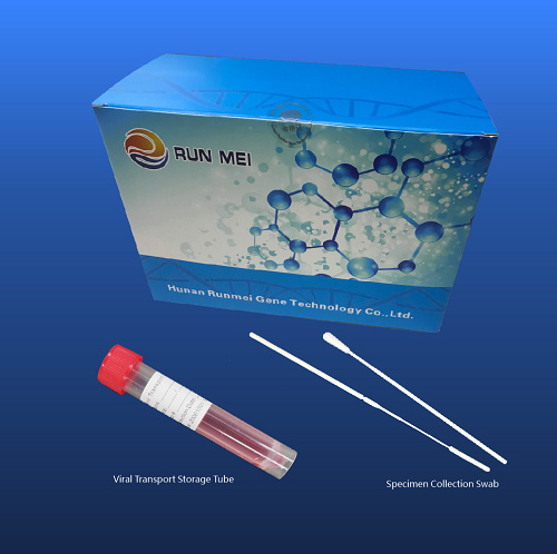 Vtm Vial 10 Ml Transport Medium Flocked Oral Throat Swab, 10 Ml Vtm Tube/12 Ml Virus Test Tube, 80mm Nasal Swabs for Lab Use