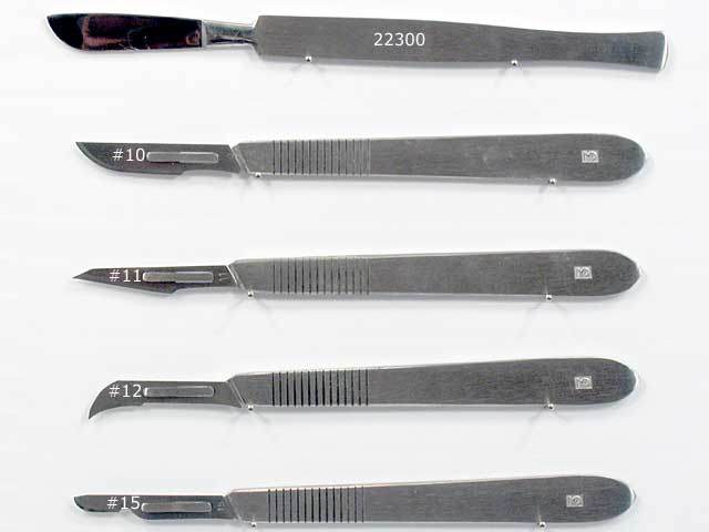 Sterile Blade Handles, Sterile Scalpel Handles, Sterile Scalpel Blades