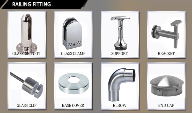 Stainless Steel Frameless Glass Spigot/Glass Clamp/Glass Railing/Fence / Holder