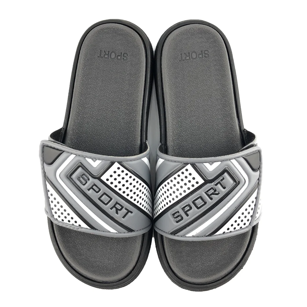 Greatshoe Plain Slide Sandal, PVC Mens Slide Footwear Sandal Custom Logo Slide Sandal Men Slipper