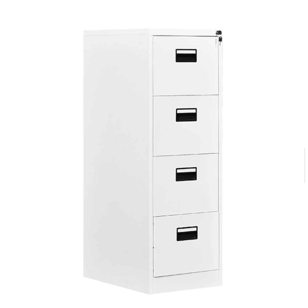 School Use Steel Storage Vertical Filing Cabinet 4 Drawers Metal Cabinet File Storage Furniture