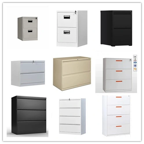 School Use Steel Storage Vertical Filing Cabinet 4 Drawers Metal Cabinet File Storage Furniture