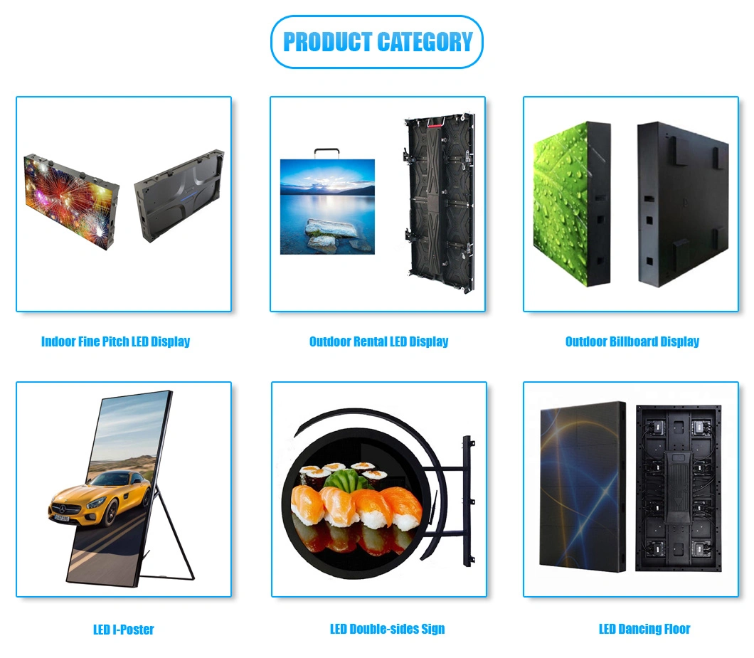 Full Color IP65 Outdoor Advertising P6.67 LED Billboard Full Color LED Display