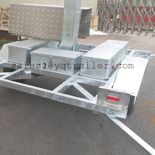 Hot Sale! Solar Panels Advertising Mobile Trailer