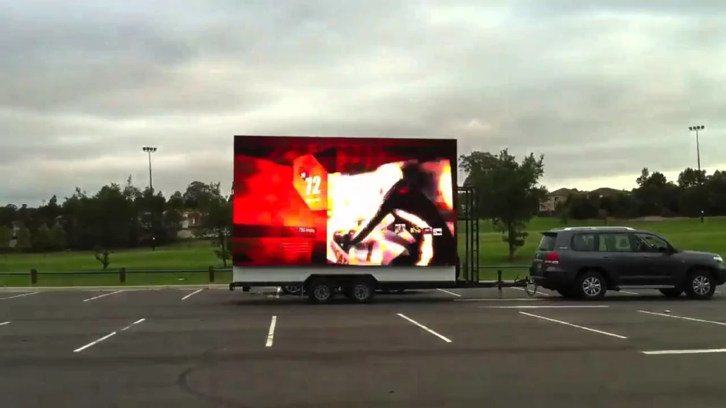 P5 Outdoor Waterproof LED Mobile Trailer Display