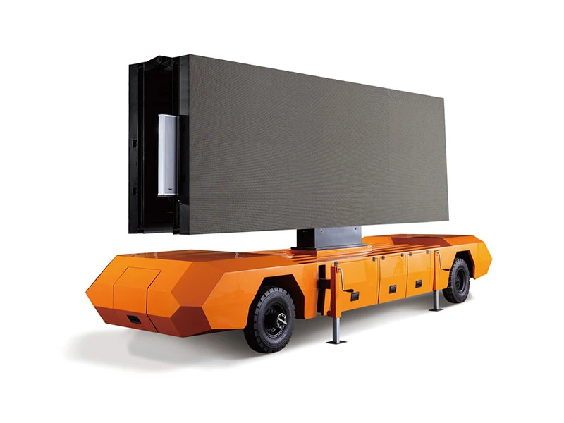 P5 Outdoor Waterproof High Definition LED Trailer Advertising Screen