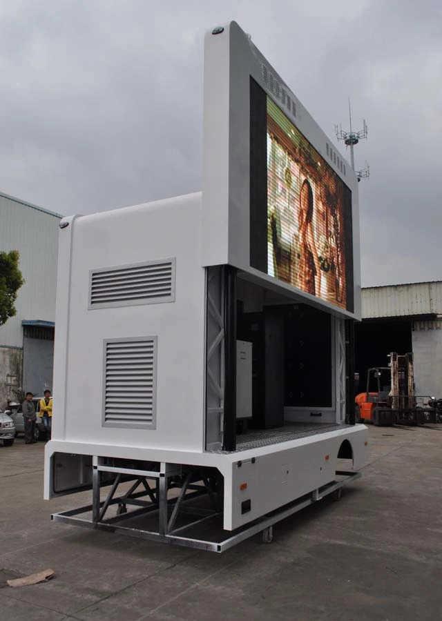 P4 High Definition Outdoor Advertising Waterproof Video LED Display Trailer