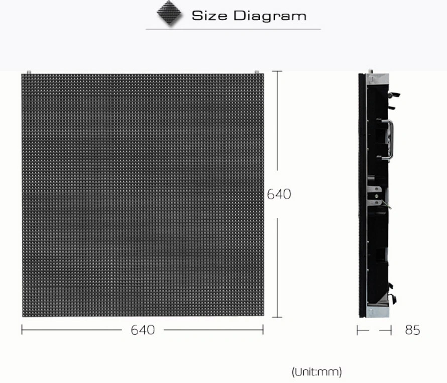 P5 Indoor Full Color LED Video Screen LED Video Wall for Stage