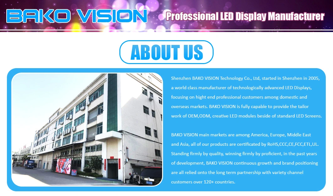 Full Color IP65 Outdoor Advertising P6.67 LED Billboard Full Color LED Display