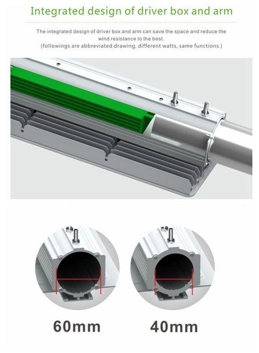 Replace 125W Halogen Lamp Outdoor IP67 Outdoor Solar Powered 36V 12V 24V Solar LED Street Lamp