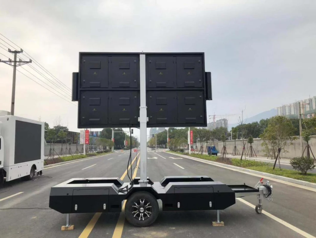 8sqm Outdoor Mobile Trailer LED Billboard Display