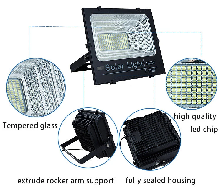 Solar Lights Outdoor, Solar Power 100/210 COB LED Street Light Outdoor Gradent Path Wall Lamp