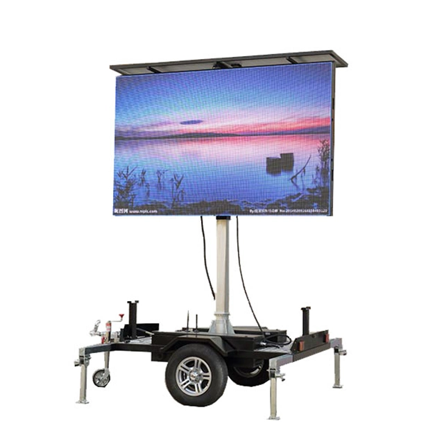 High Definition HD P10 Outdoor Advertising LED Trailer Display