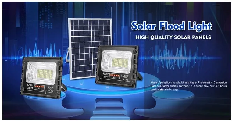 Solar Generator System High Power Solar Billboard Light Solar Flood Lights for Lighting