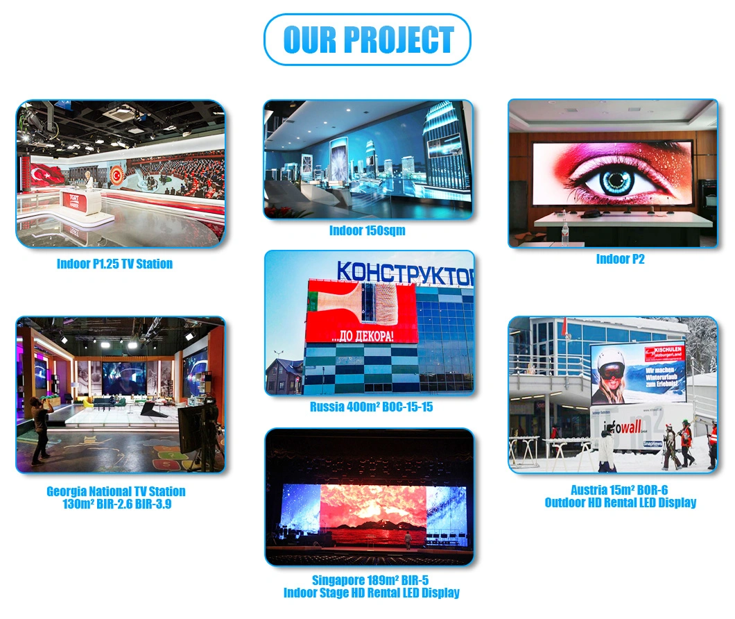 Full Color IP65 Outdoor Advertising P6.67 LED Billboard Full Color LED Display