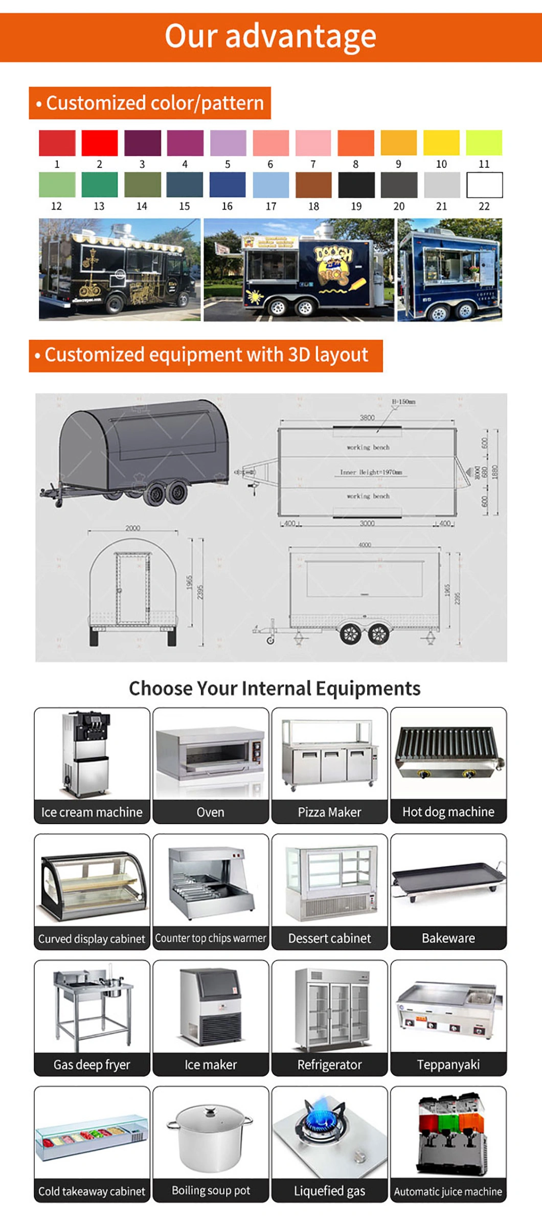 Tune Mobile Food Trailer Truck Concession Trailer Food Trailer Airstream