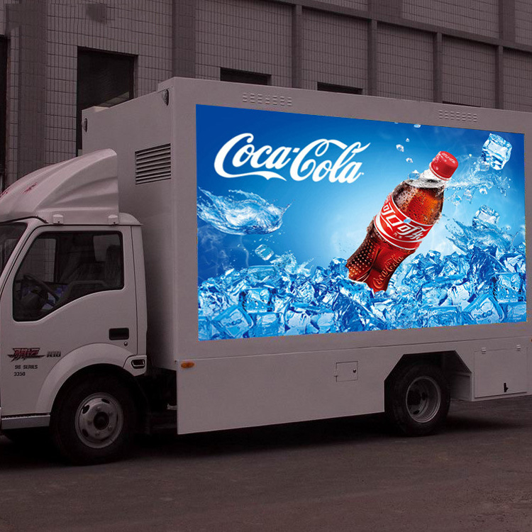 P6 Outdoor Full Color Truck Advertising Display LED Vehicle Mobile LED Display