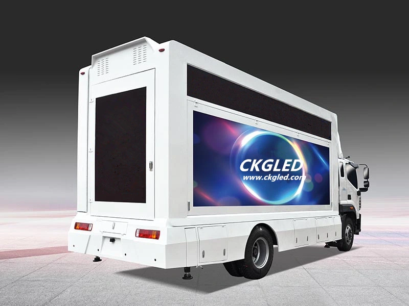 P10 High Definition Outdoor Full Color Advertising LED Display Truck