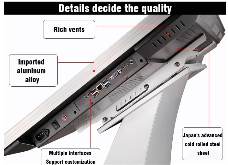 32 Inch Advertising Media Player Advertising Player Horizontal Advertising Display LED Monitor Digital Signage