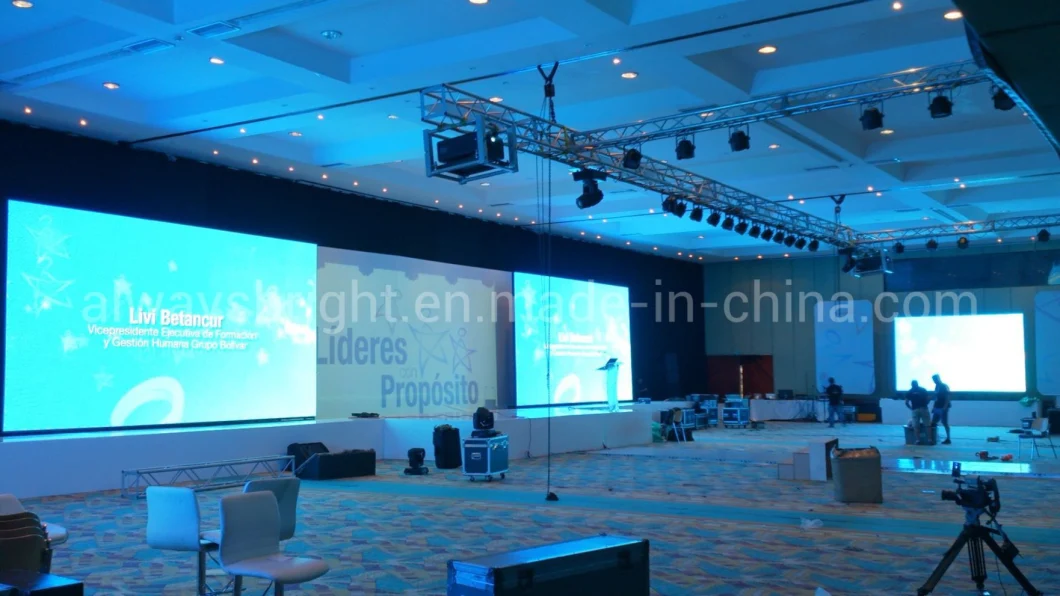 Full Color SMD P3.91 Curved LED Advertising Display Full Color for Events