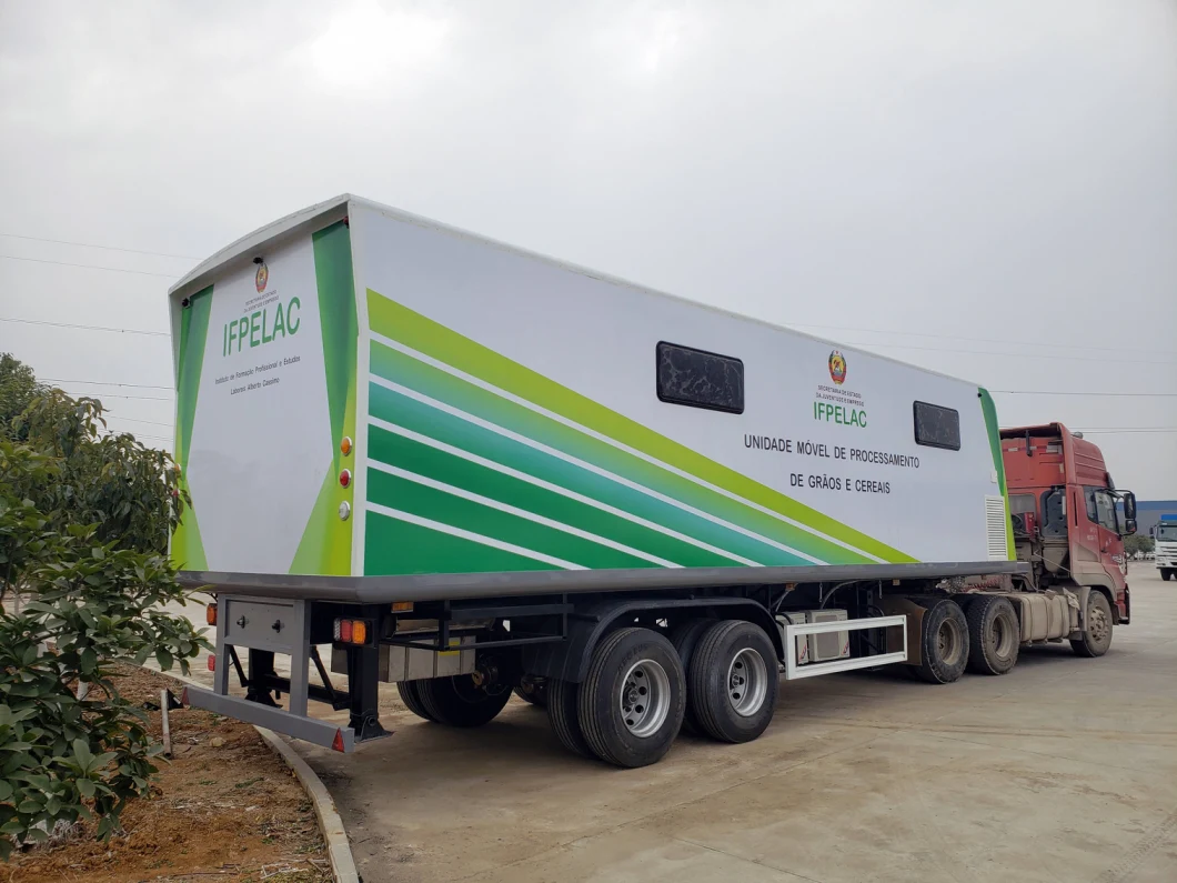 2 Axle Kitchen Trucks Cake Semitrailers He Can Make Trailer Sales Truck Advertising Truck Refrigerator Truck