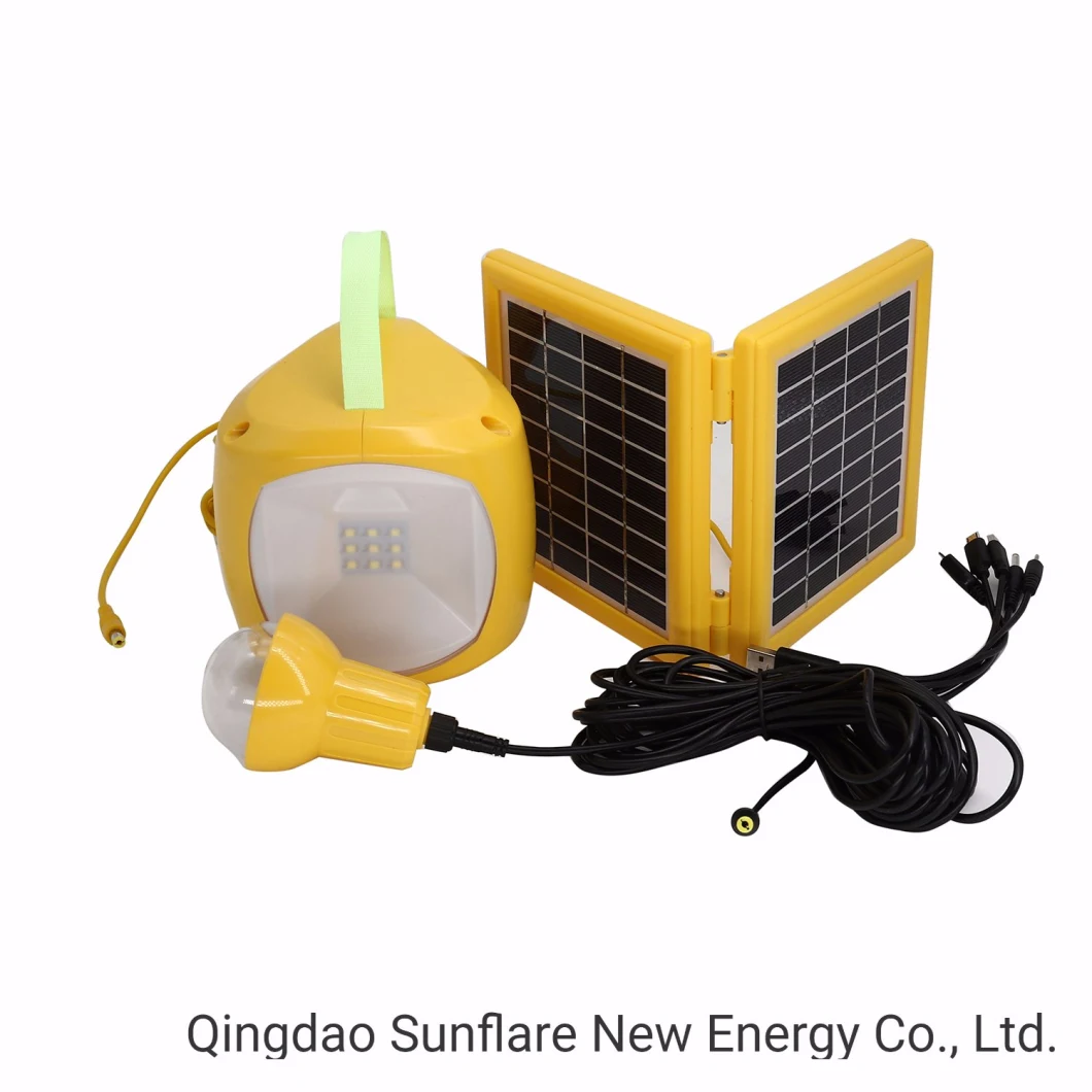 Solar Portable Lights/LED Portable Solar Lights/LED Emergency Solar Lantern with Mobile Chargers