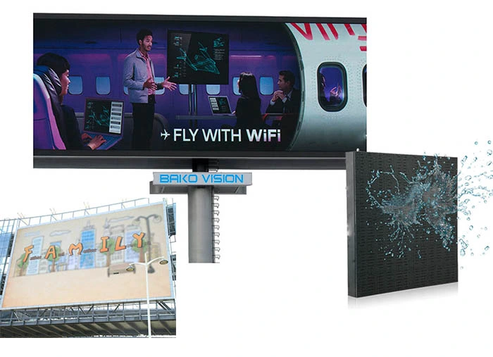 Commercial Outdoor P6.67mm LED Advertising Digital Billboard Module Size 320*160mm Used for Advertising.