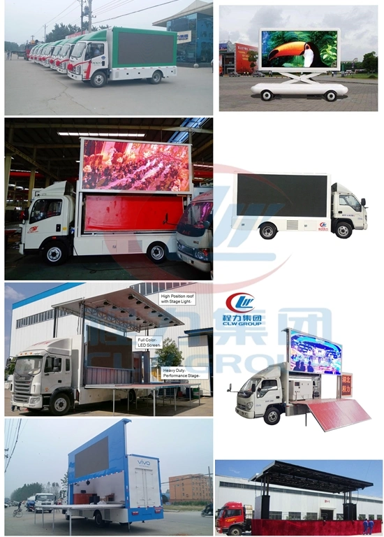 P6/P8 Outdoor LED Display Advertising Billboard Truck