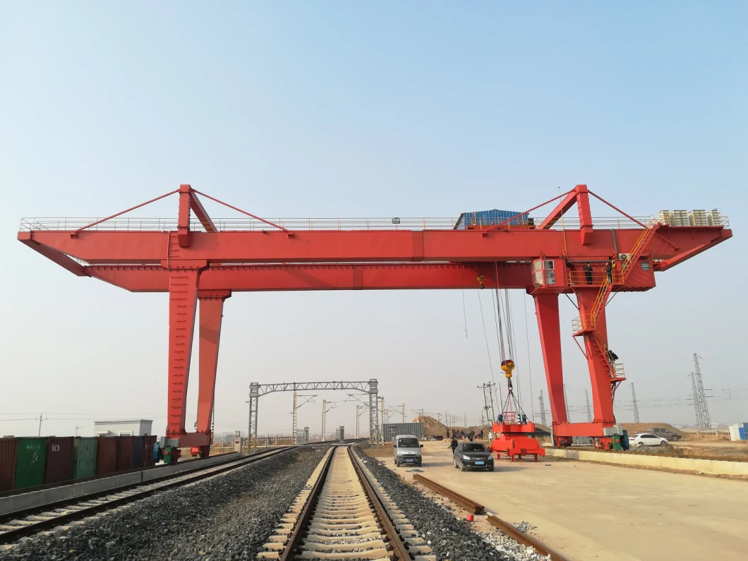 Mobile Container Crane Cost or Gantry Crane Container 80 T