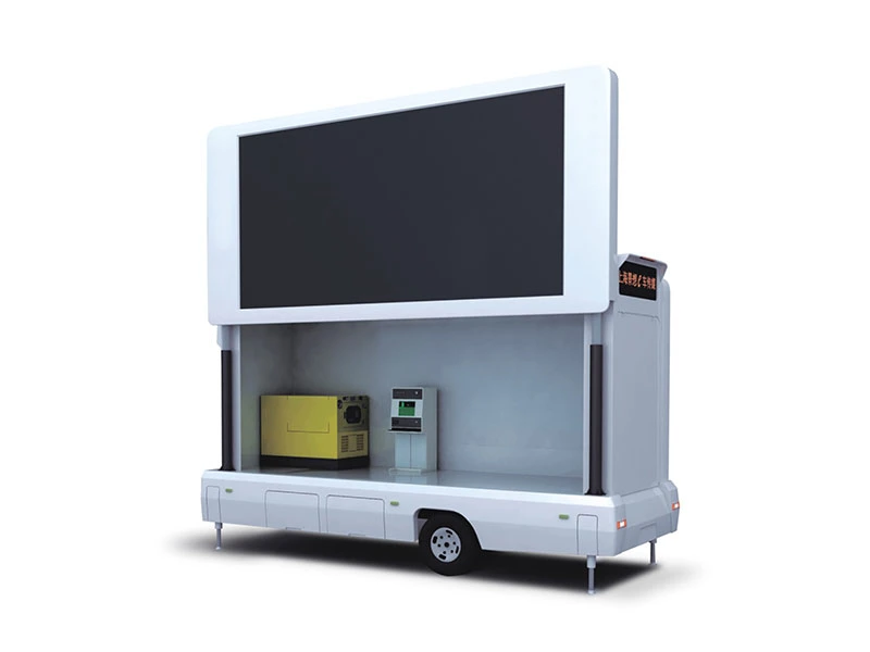 P4 High Definition Outdoor Advertising Waterproof Video LED Display Trailer