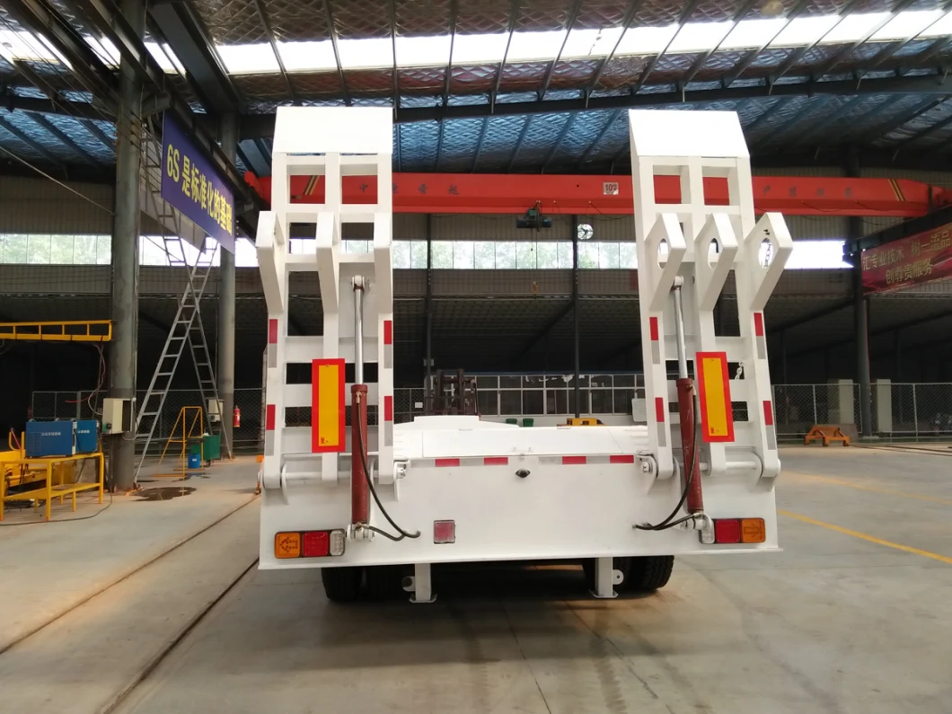 Customised Low Loader Trailer, Low Bed Semi Trailer, Lowboy Trailer 100 Ton, Price Low Bed Trailers, Tractor Truck Trailer, Low Flatbed Trailer From Factory