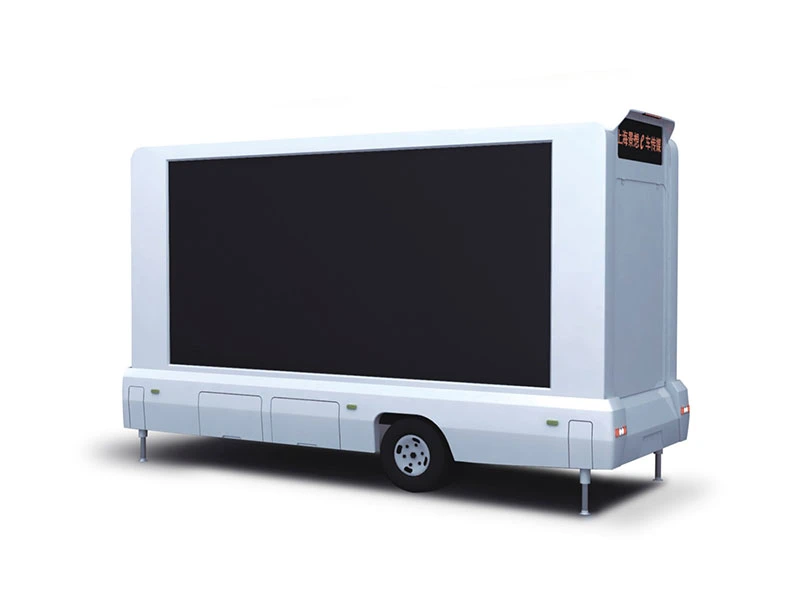 P4 High Definition Outdoor Advertising Waterproof Video LED Display Trailer