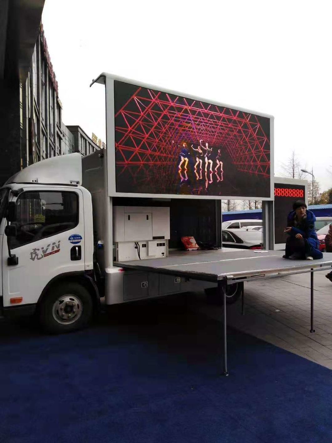 P6 Outdoor Full Color Truck Advertising Display LED Vehicle Mobile LED Display