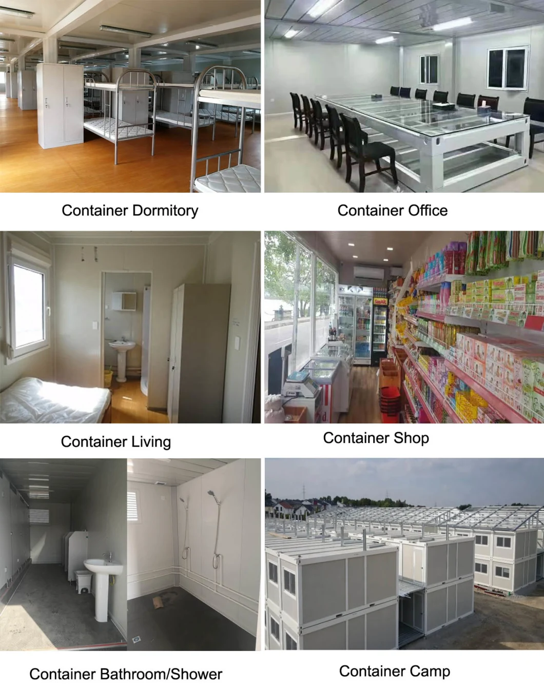 Hight Quality Casas Modulares Prefabricadas Modular Container House Office Container Commercial Container Home