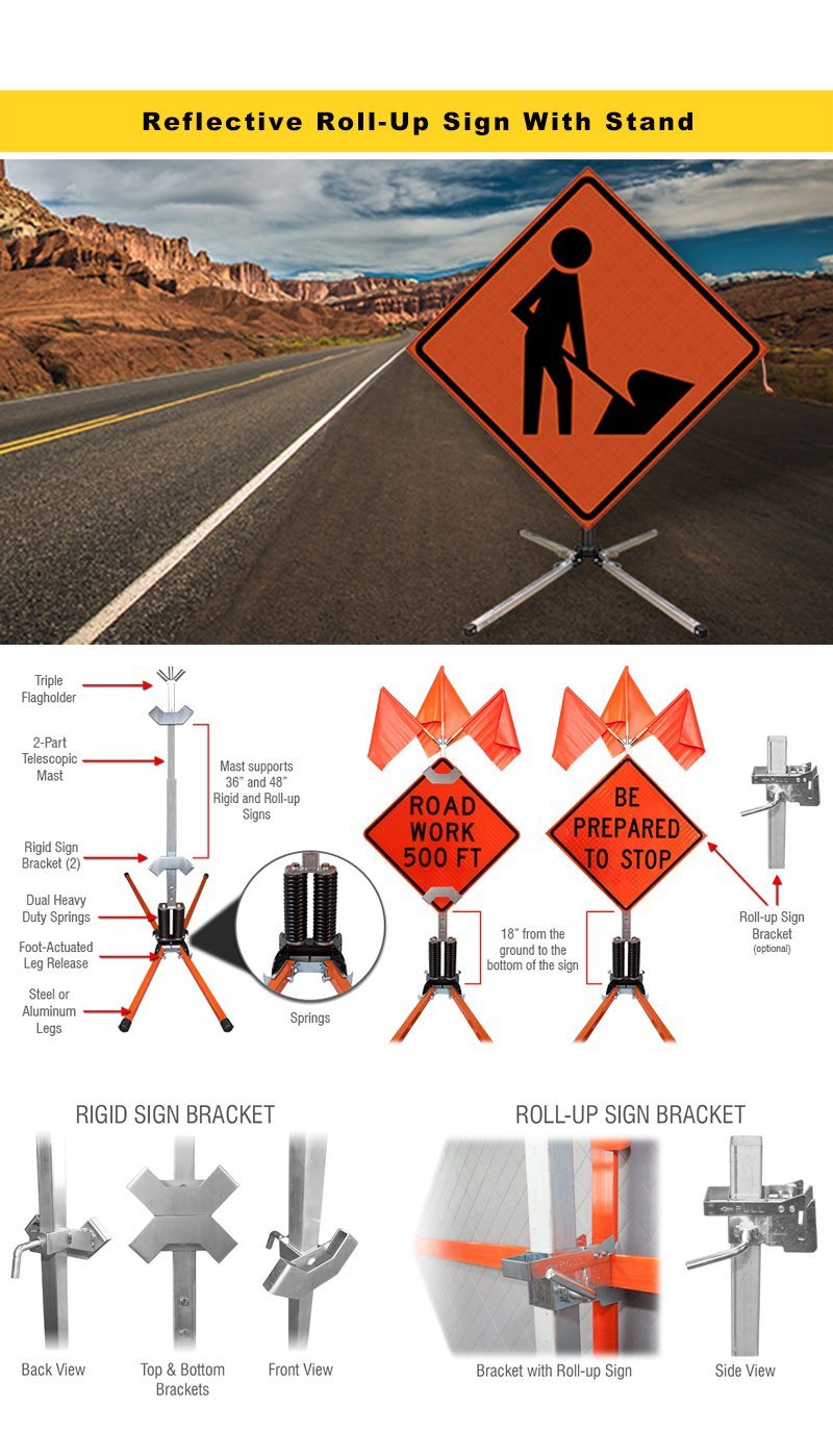 Blank Road Traffic Safety Warning Signs Symbols