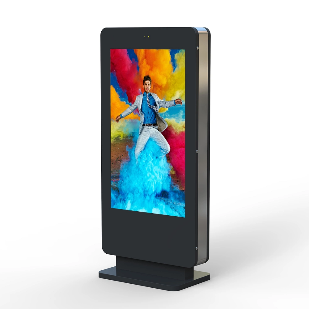 2020 Fashionable Hot Sell Double Sided Hight Brightness Bus/Railway Station LCD Display Commercial Advertising Player