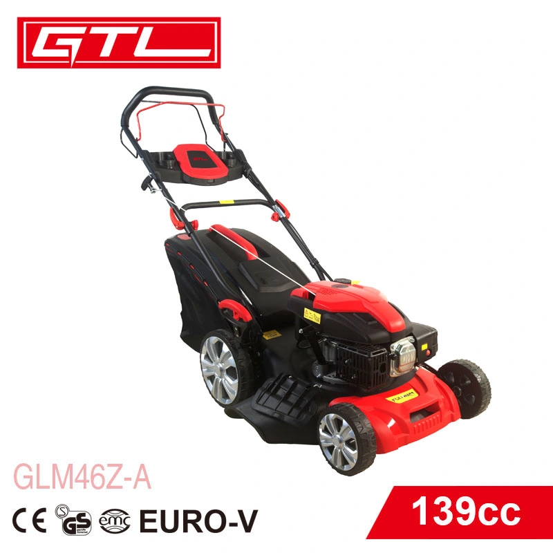 139cc 10inch Self Propelled Gasoline Lawn Mower Grass Cutter Machine Garden Lawn Mower (GLM46Z-A)