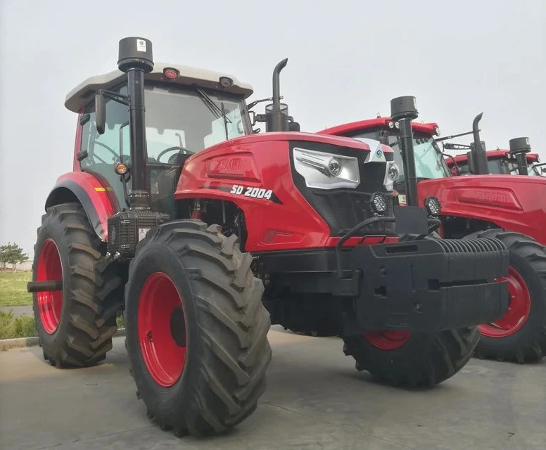 180HP 200HP Deutz-Fahr Farming Tractor, Synchromesh Tractors Powershift Tractor, Luk Clutch Tractor Grammar Seat Deutz Tractor Ploughing Tractor